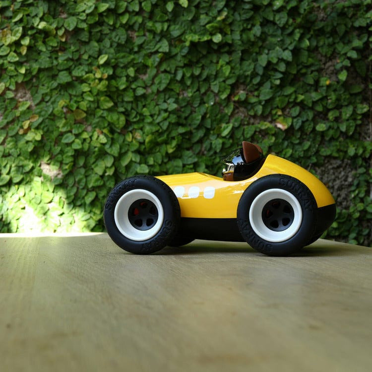 Egg Roadster Sunnyside Car Toy – Yellow - FAO Schwarz