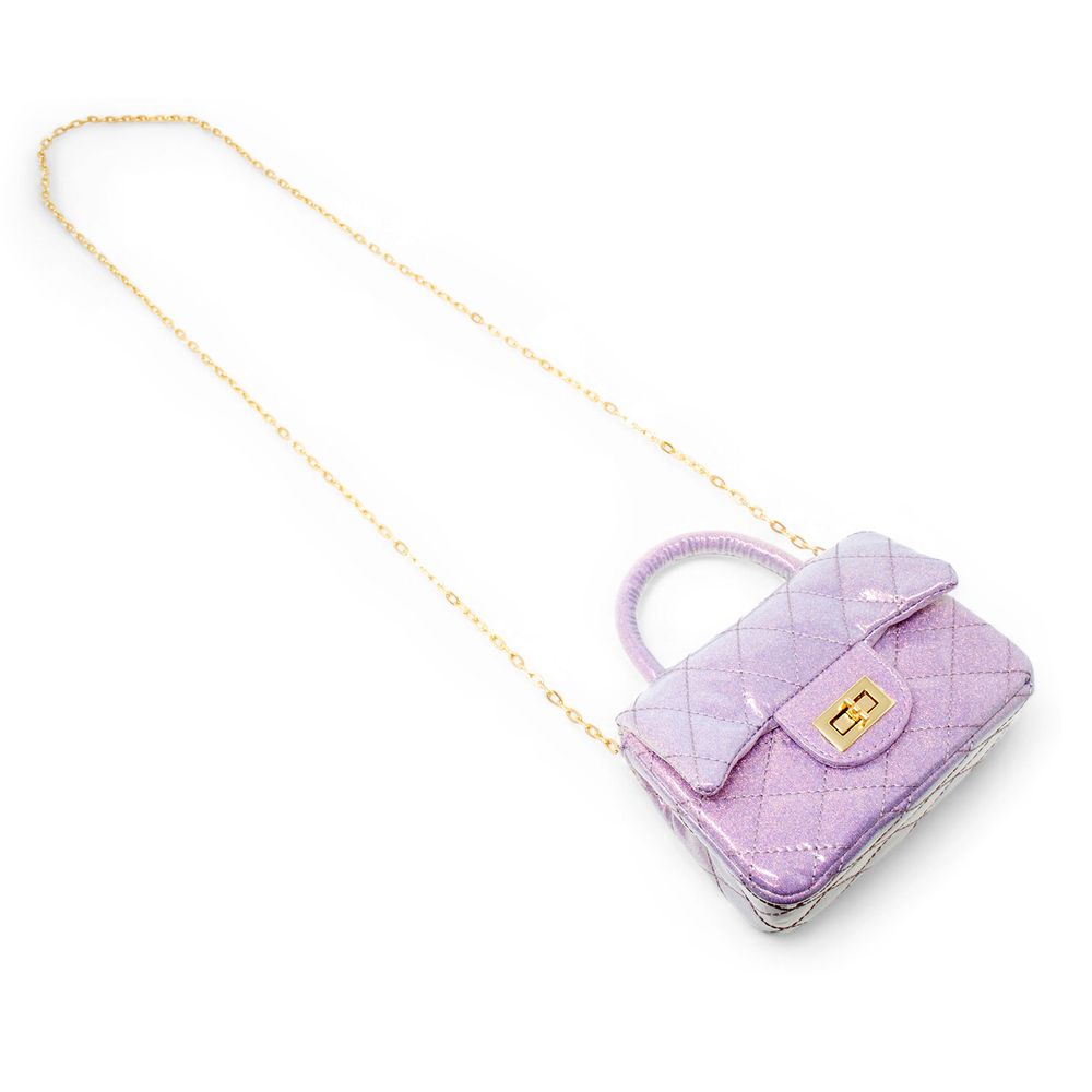 Classic Sparkle Top Handle Handbag - FAO Schwarz