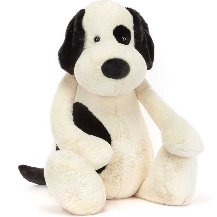 Bashful Black & Cream Puppy Gigantic - FAO Schwarz