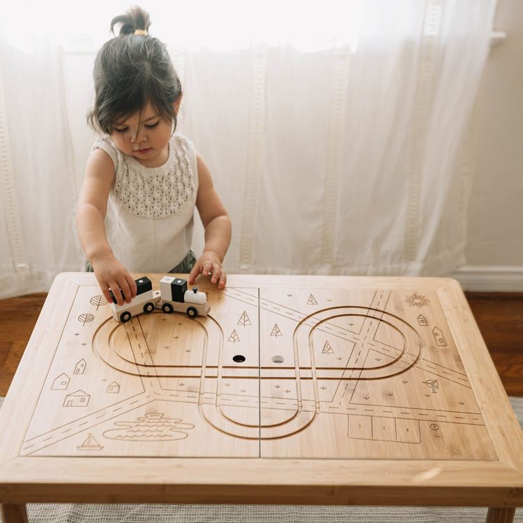Land, Sand and Water Activity Learning Table - FAO Schwarz