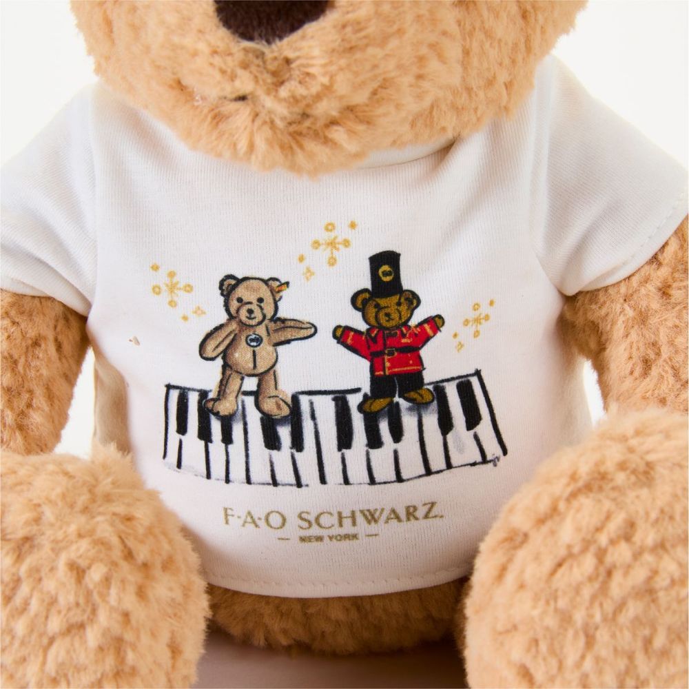 FAO x Steiff Teddy Bear with T-Shirt - FAO Schwarz