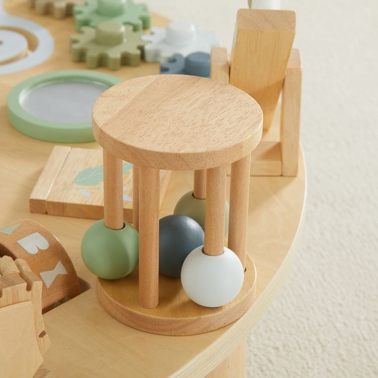 Hi-Lo Wood Activity Table - FAO Schwarz