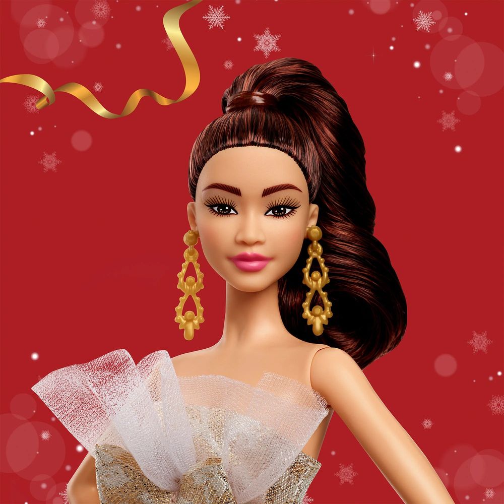 Barbie Signature 2025 Holiday Barbie – Doll 2 - FAO Schwarz