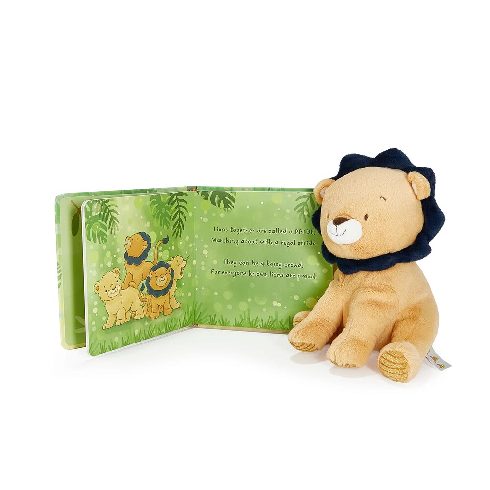 Little Lenny the Lion Plush & Book Bundle - FAO Schwarz
