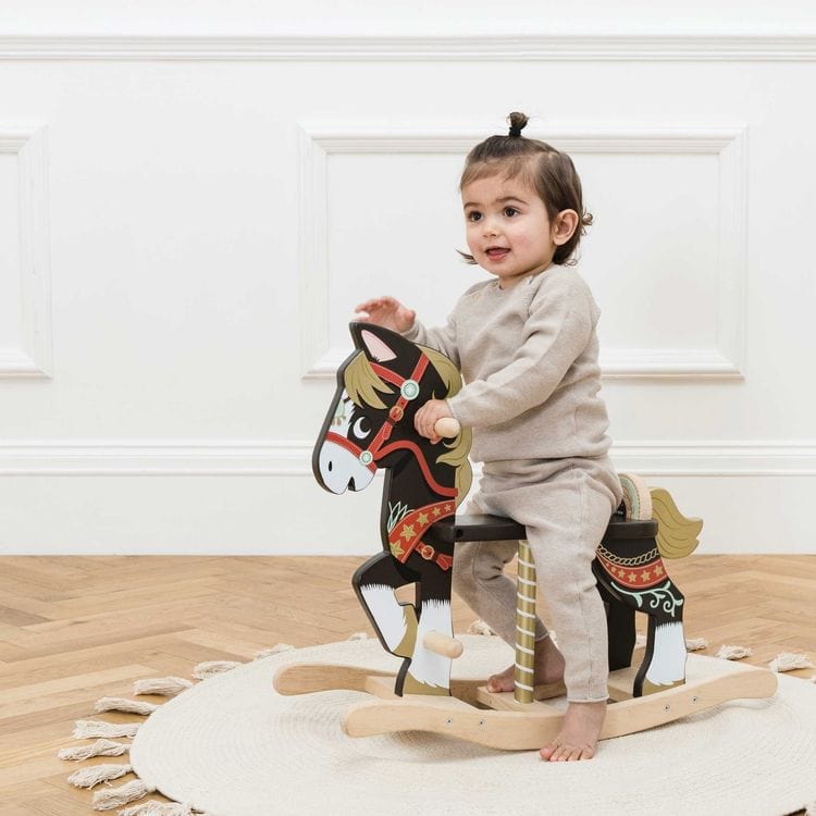 Classic Wooden Rocking Horse - FAO Schwarz