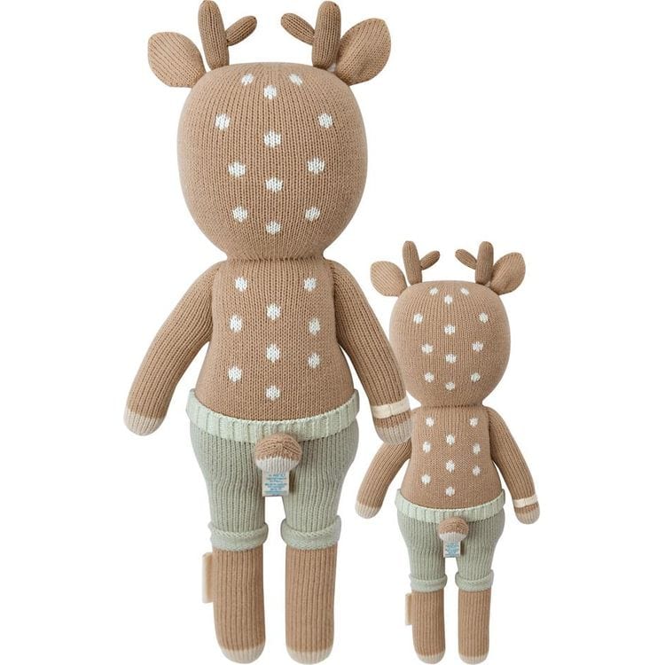Regular 20″ Elliott the Fawn Hand-Knit Doll - FAO Schwarz