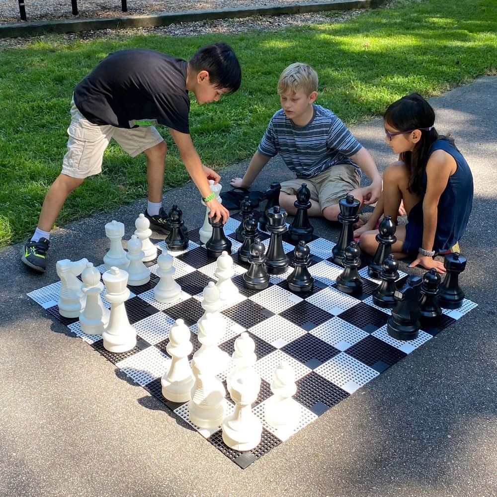 Mini-Giant Chess Pieces - FAO Schwarz