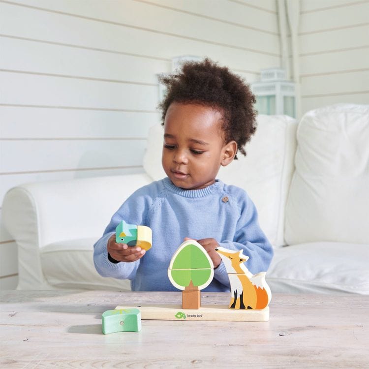 Infant Blocks Collection of Wood Toys - FAO Schwarz