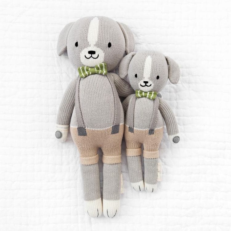 Little 13″ Noah the Dog Hand-Knit Doll - FAO Schwarz