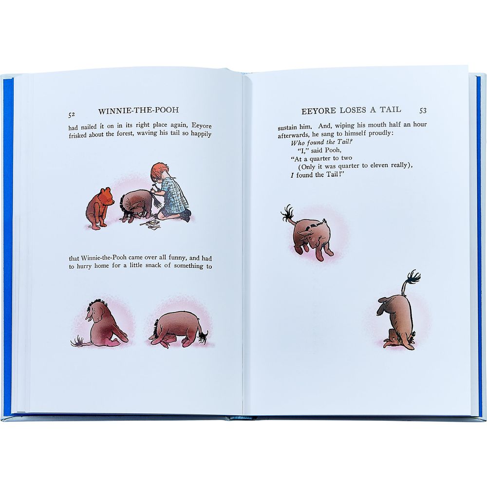 Winnie The Pooh Book Leather Edition - FAO Schwarz