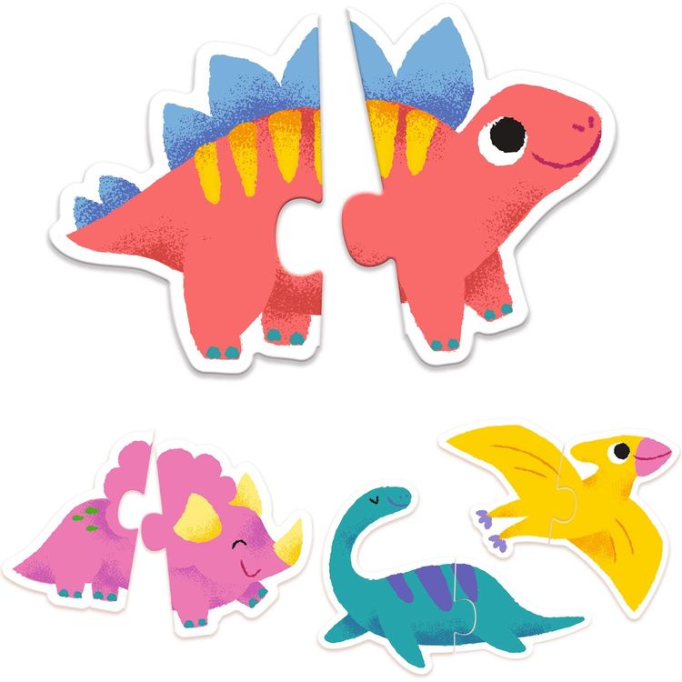 Dinosaur Puzzle Duos - FAO Schwarz