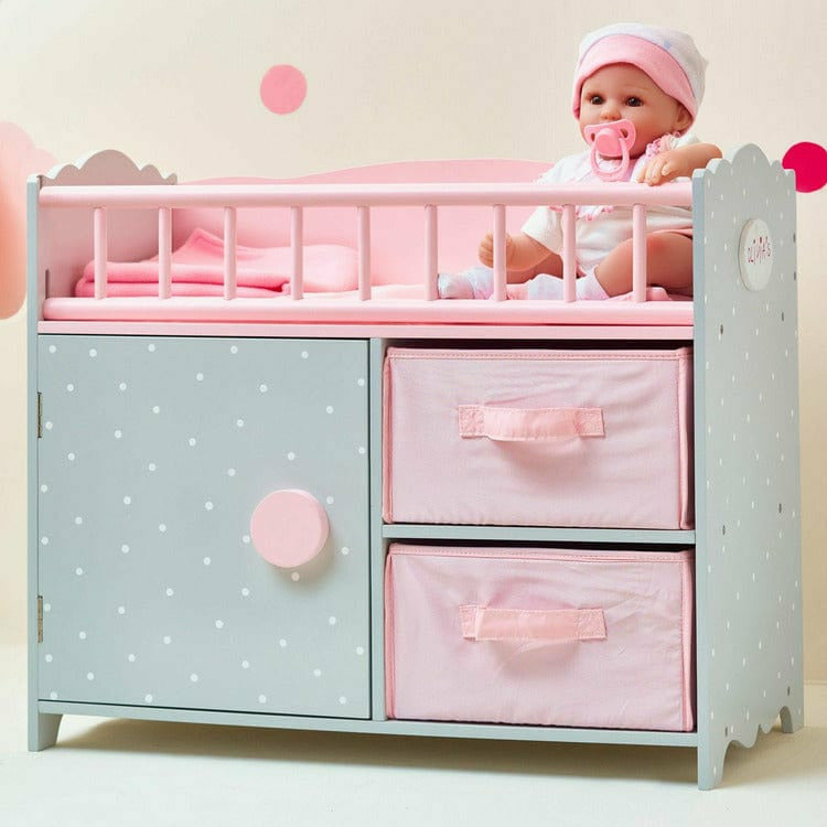 Princess Baby Doll Crib with Cabinet and Cubby - FAO Schwarz