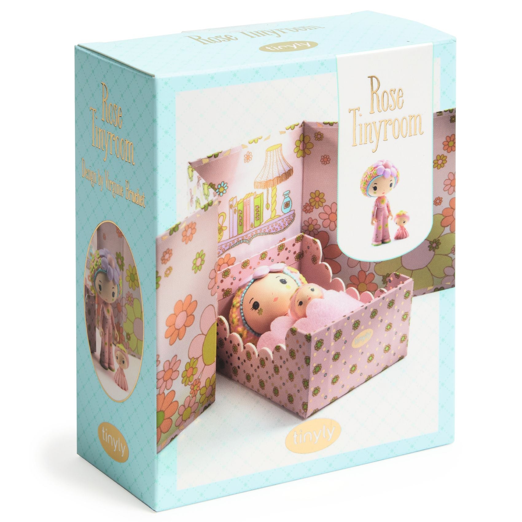 Tinyly Rose Tinyroom with Figurines - FAO Schwarz