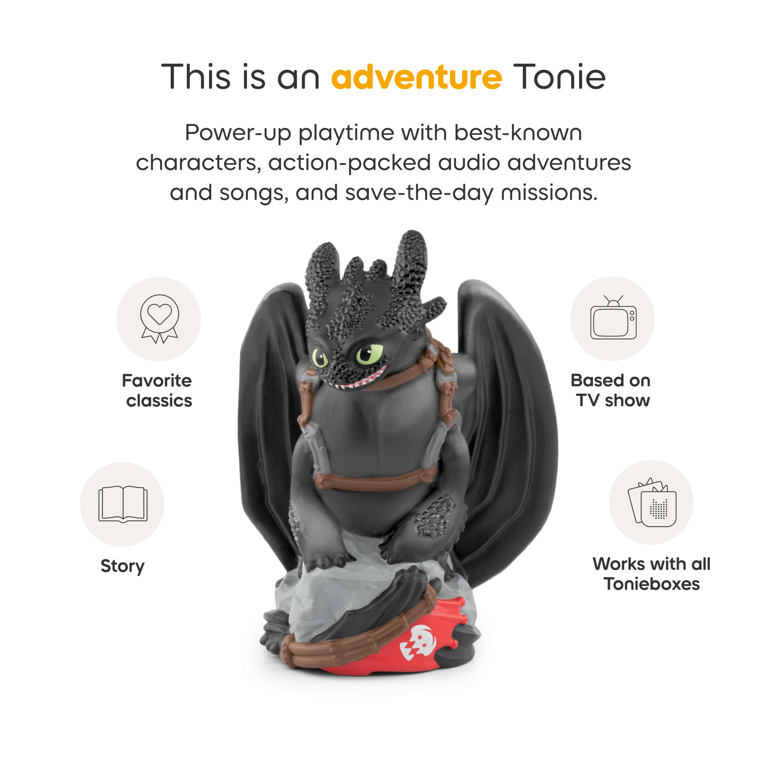 How to Train Your Dragon: Toothless Tonie - FAO Schwarz